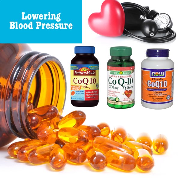 CoQ10 Lowers Blood Pressure